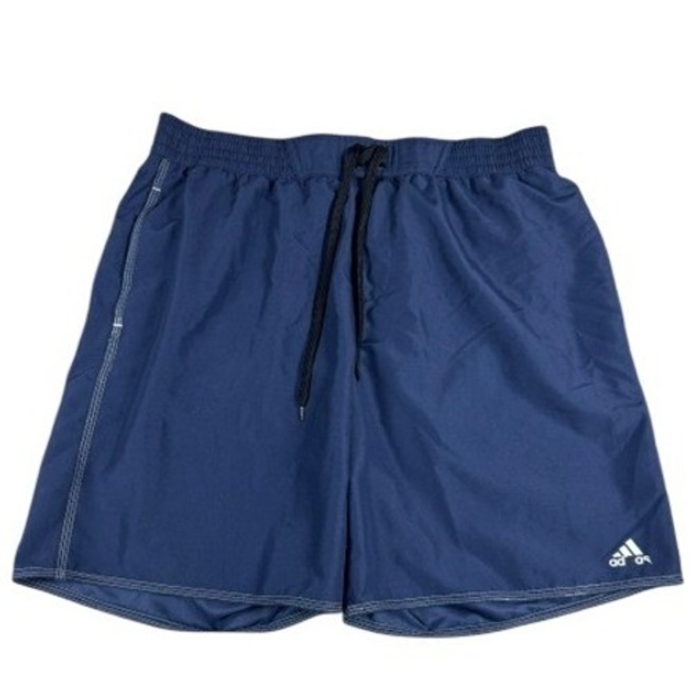 Adidas Shorts‎ Mens XXL Navy Blue Performance Athletic Running Gym Training 2XL